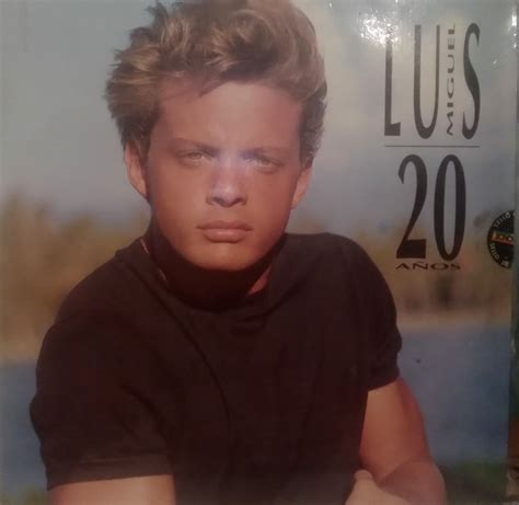Luis Miguel On Vinyl 20 Years Disco Lp Original 1990 Etsy