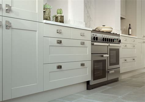 Magnet kitchen showroom in kensington. Kensington shaker kitchen range in painted mussel ...