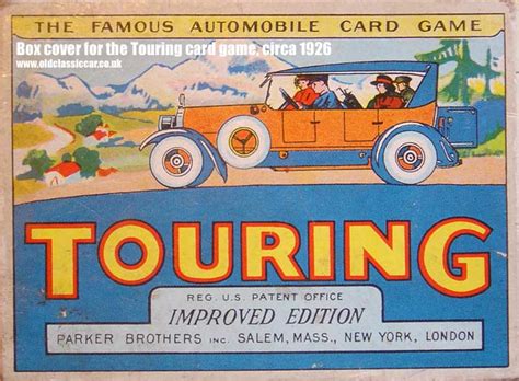 Play car games online for free with no ads or popups, enjoy! Touring - Automobile Card Game by Parker Brothers