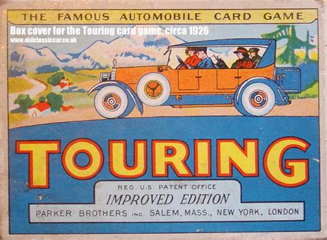 Play car games online for free with no ads or popups, enjoy! Touring - Automobile Card Game by Parker Brothers