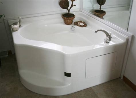 4 what types of materials are they made? Fiberglass Garden Tub Mobile Home Bath - Get in The Trailer