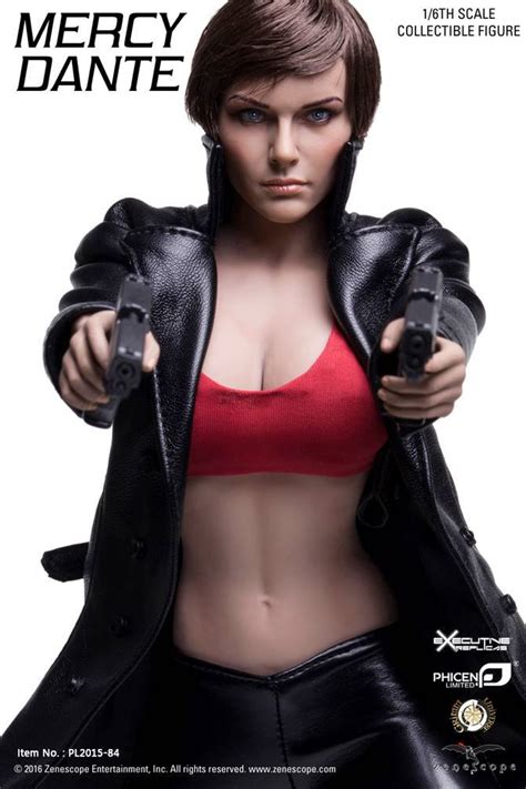 Toyhaven Executive Replicas And Phicen Ltd Previews 16 Scale Mercy Dante 12 Inch Female Action