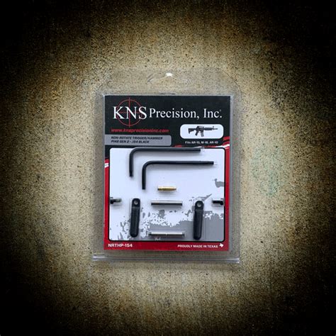 Kns Precision Inc Non Rotate Triggerhammer Pins Gen2 154″ Black