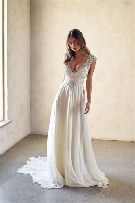 38 Best Boho Wedding Dresses For Free Spirited Brides Vestidos De
