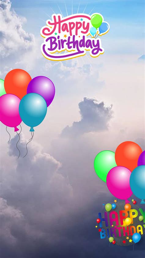 Happy Birthday Picsart Editing Background With Balloon Cbeditz