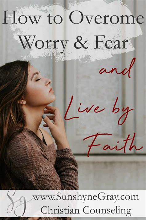 Christians And Anxiety Overcome Worry Fear Christian Counseling
