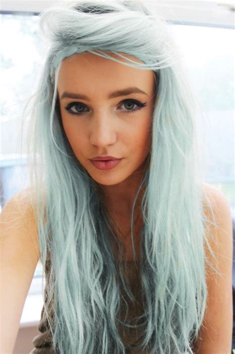 Pastel Hair Blue Green Hair By Janny Dangerous Hair Nd