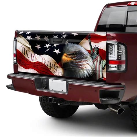 We The People America Truck Tailgate Decal Sticker Wrap Robinplacefabrics