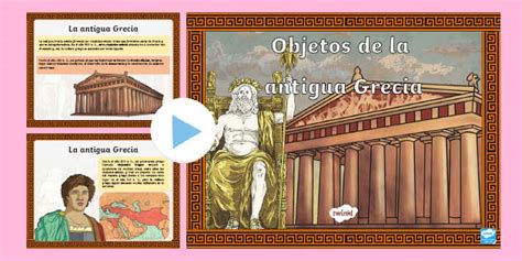 Presentación Objetos De La Antigua Grecia Teacher Made