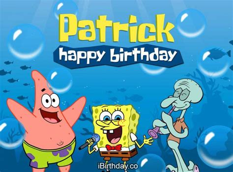 Happy Birthday Patrick Memes Wishes And Quotes
