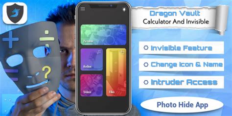 Calculator vault pro is a improved version of calculator vault to keep your precious pictures, videos, and files safe by hiding them in a password protected function look like a simple calculator. Dragon Calculator Vault - Calculator + Invisible Security (Hide photos & videos) - SAM APK STORE