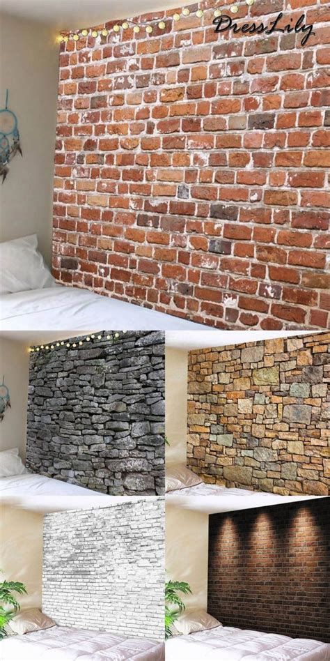 If the wall is an outer wall, the drywall requires furring strips underneath. 65 Unique Wall Covering Ideas > Detectview | Brick ...