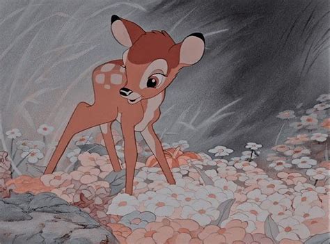 Aesthetic Bambi Disney Movie Cartoon Wallpaper Bambi Disney Cartoon