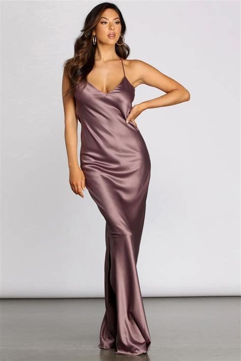 Many Colors Silk Slip Midi Dress Silk Slip Trends Dress Bridesmaid Style Dress Bias Slip Prom