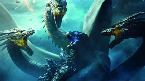 วอลเปเปอร์ Godzilla King Of The Monsters ภาพยนตร์ King Ghidorah