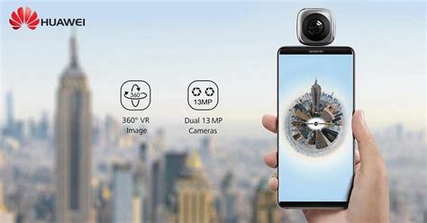 Huawei Envizion 360 Vr Camera กล้อง 360 องศาแบบพกพาสำหรับมือถือ