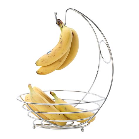 An Elegant Chrome Banana Hanger