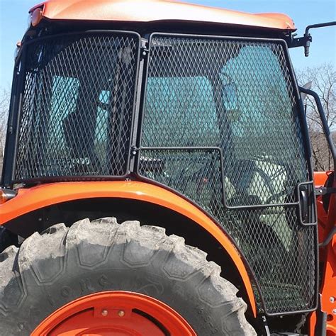 Protective Cage Door Kit For Kubota Deluxe Utility M Series Cab