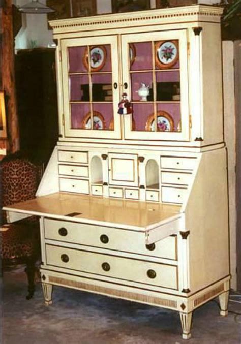 Sand, fill in holes/dents with wood filler, sand goodbye worn bookcase, hello new secretary desk! painted secretary desk - Google Search | Painted secretary ...