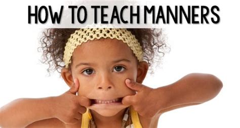 Teaching Manners In Preschool Teaching Manners Teaching Manners