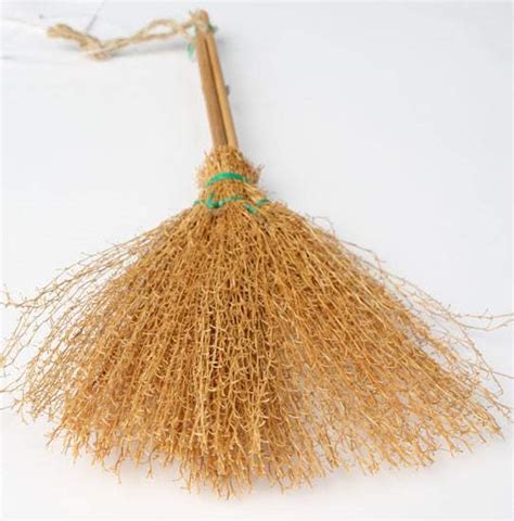 8 Natural Straw Broom Doll Supplies Craft Supplies Factory