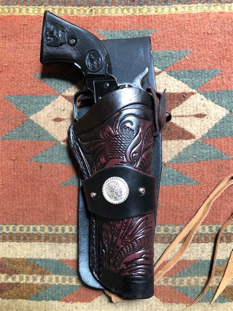 Western Drop Holster Fits Colt Saa Ruger New Vaquero Single Etsy