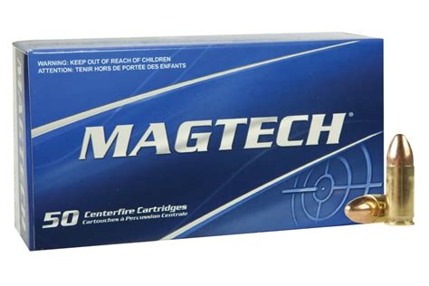 Magtech 9mm Luger 115 Gr Fmj Centerfire Ammo 50box Vance Outdoors