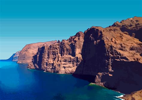 Archivoacantilado De Los Gigantes Tenerife Png Canariwiki