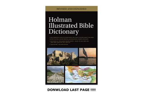 holman illustrated bible dictionary