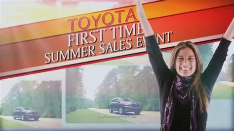 Toyota First Time Summer Sales Event Tv Commercial Venza And Rav4