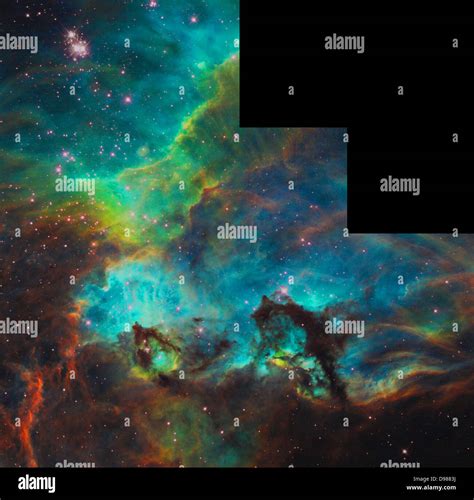 Star Cluster Ngc 2074 In The Large Magellanic Cloud A Small Portion Of