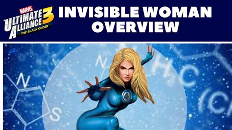 Marvel Ultimate Alliance 3 Invisible Woman Gameplay Youtube