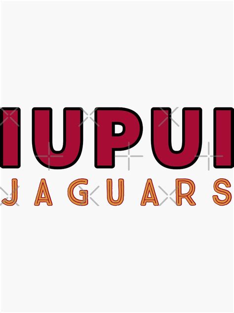 Iupui Sticker For Sale By Hannah71124 Redbubble
