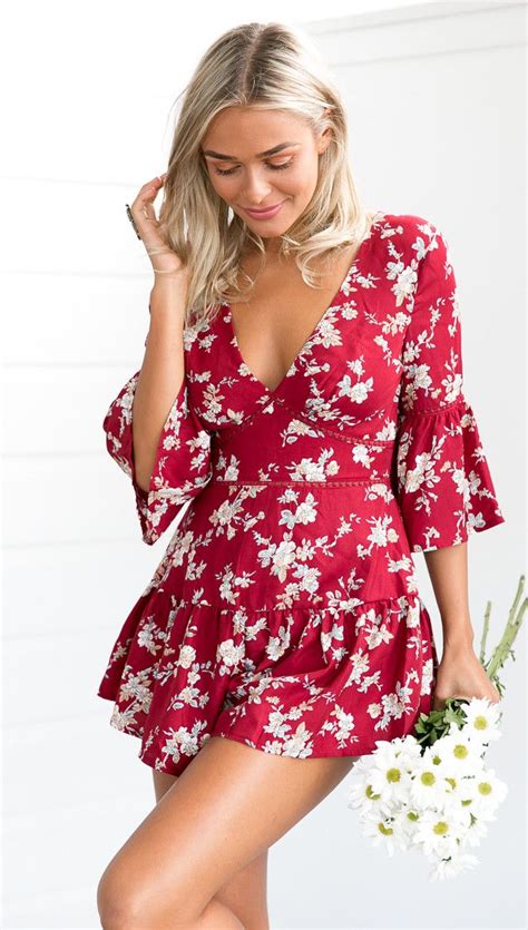 Hyper Romance Playsuit Fashion Playsuit Summer Fashion