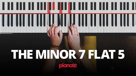 The Minor 7 Flat 5 Piano Chord Youtube