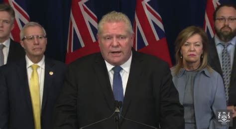 In a brief statement on monday afternoon, ford said i can't watch the party i love, fall into the hands of the elite.. LIVE: Premier Doug Ford to make announcement - GuelphToday.com
