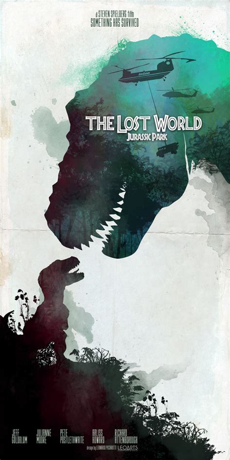 The Lost World Jurassic Park Movie Poster Inspired By Le0arts On Deviantart