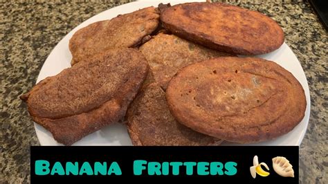 How To Make Jamaican Banana Fritters With A Twist Breakfast Jamaican Style With Tazkitchen