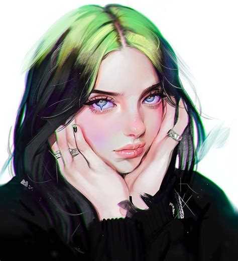 Billie Eilish Drawings 2020