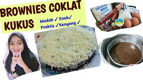 Bakpia ini memiliki keunikan tersendiri yang bila pada umumnya bakpia dibuat dengan cara dipanggang dalam produk ini bakpia dibuat dengan cara dikukus. CARA MUDAH MEMBUAT BROWNIES COKLAT KUKUS - YouTube