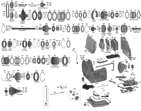 4t80 Transmission Parts Diagram Trans Parts Online