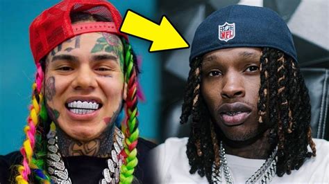 6ix9ine Laughs at King Von's Death and Lil Durk - YouTube
