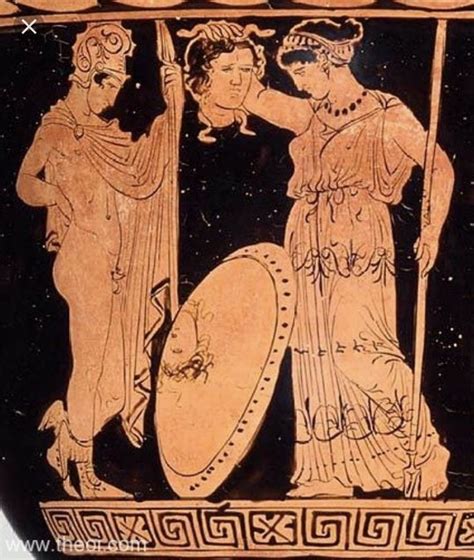 Perseus Medusa And Athena 5th Century West Greek Apulia Sources