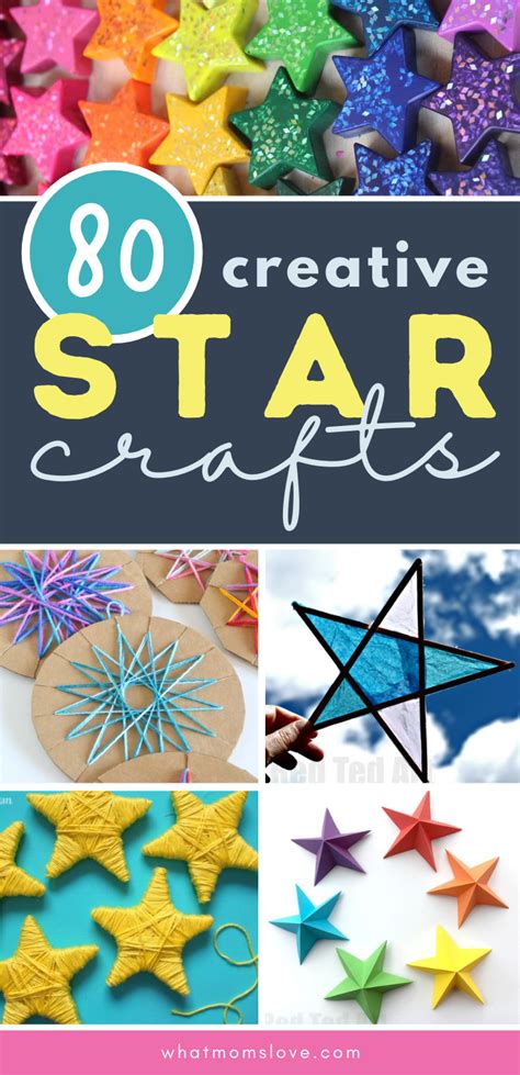 80 Diy Star Crafts Ideas For Kids To Make And Adults Too What Moms Love