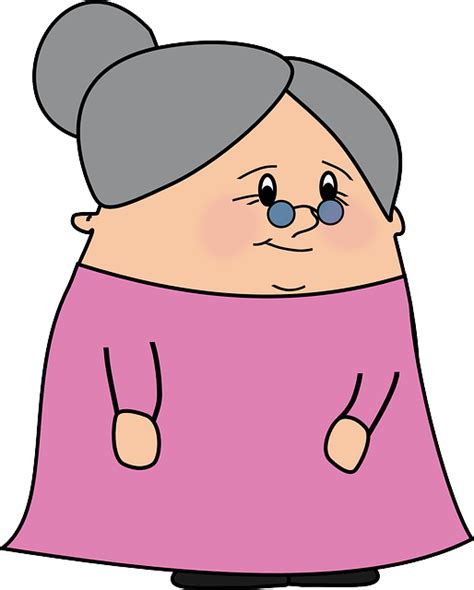 Transparent Old Lady Clipart Clip Art Library