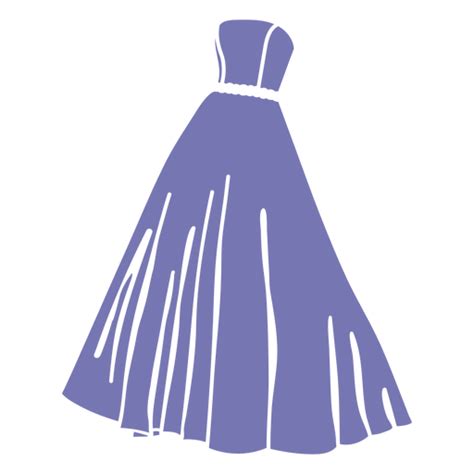 Fashionable Prom Dress Cut Out Png And Svg Design For T Shirts