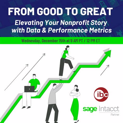 From Good To Great Elevating Your Nonprofit Story With Data And