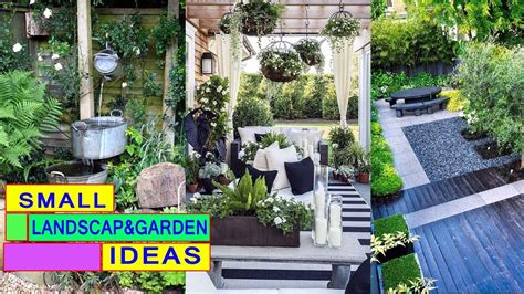 50 Landscape Design And Small Garden Idea For Small Spaces Youtube