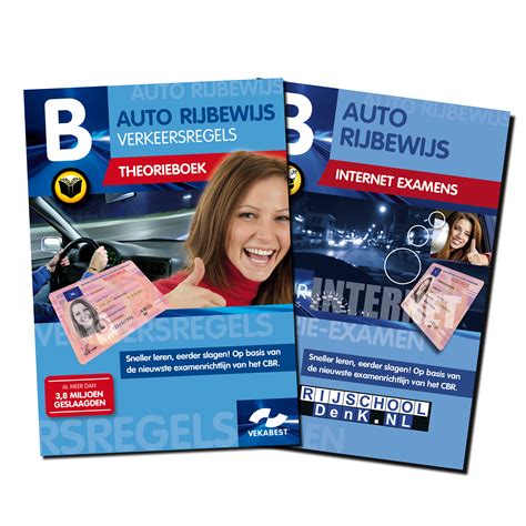 Succes met je cbr theorie examen! Rijbewijs B Theorieboek + 22 uur online theorie examens