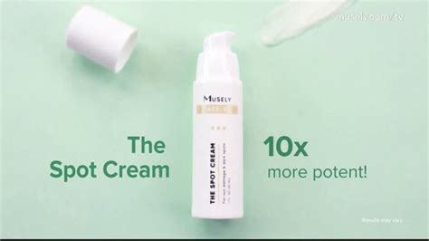 Musely spot cream reviews june is it trustworthy? Musely Face-Rx TV Commercial, 'The Commercial Cream ...
